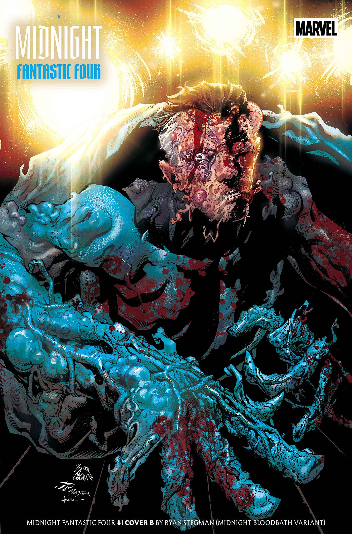 MIDNIGHT FANTASTIC FOUR #1 (COVER B RYAN STEGMAN MIDNIGHT BLOODBATH)