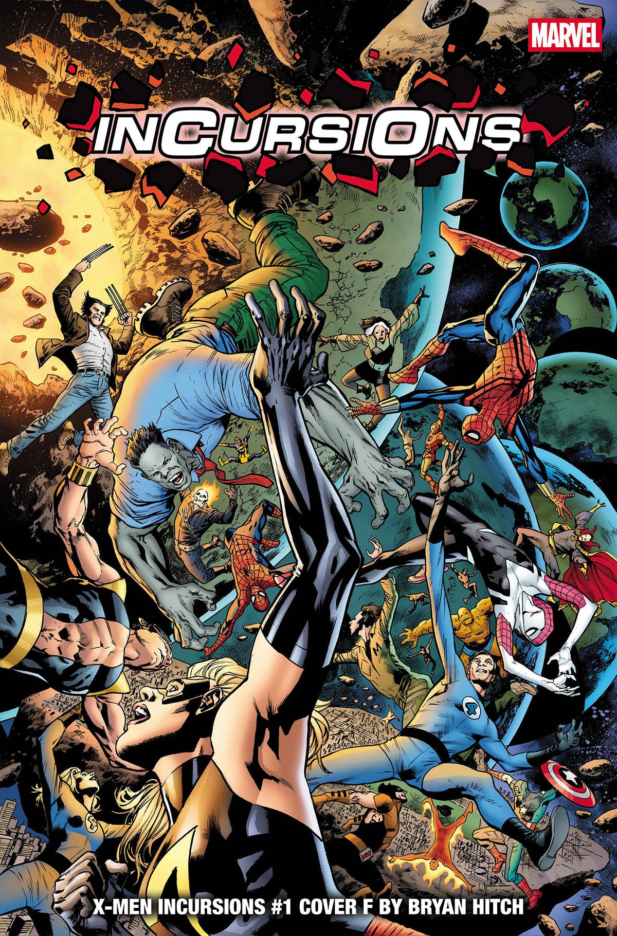 X-MEN: INCURSIONS #1 (COVER F BRYAN HITCH INCURSIONS)