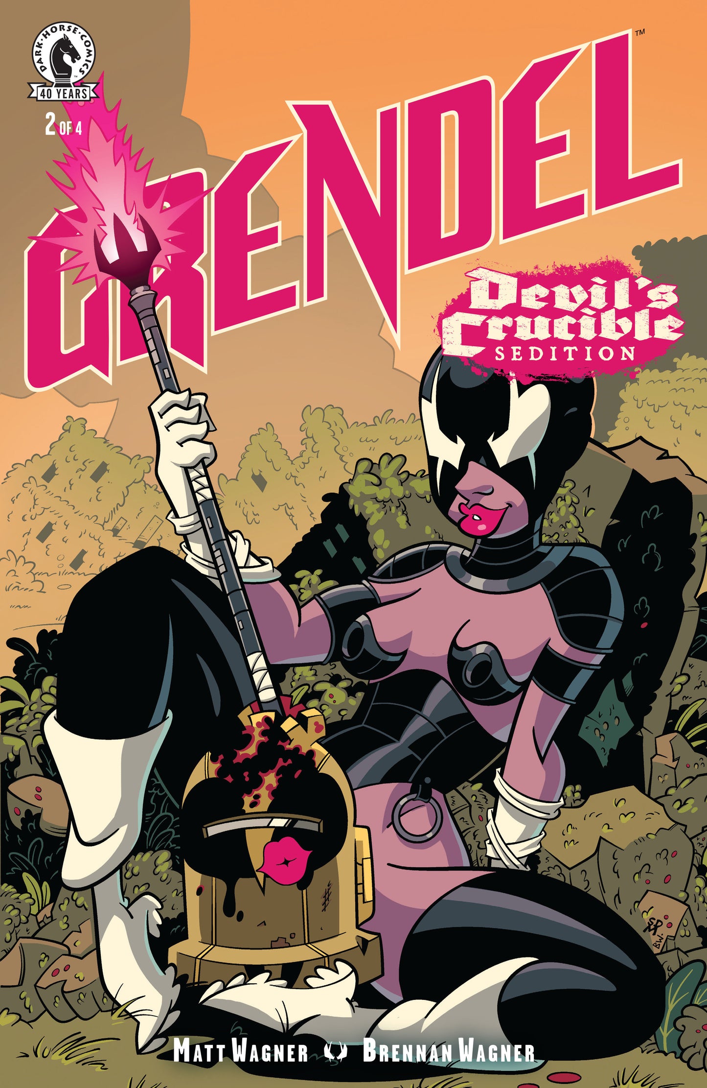 Grendel: Devil's Crucible-Sedition #2 (Grendel: Devil's Crucible--Sedition #2 (CVR B) (Steve Musgrave))