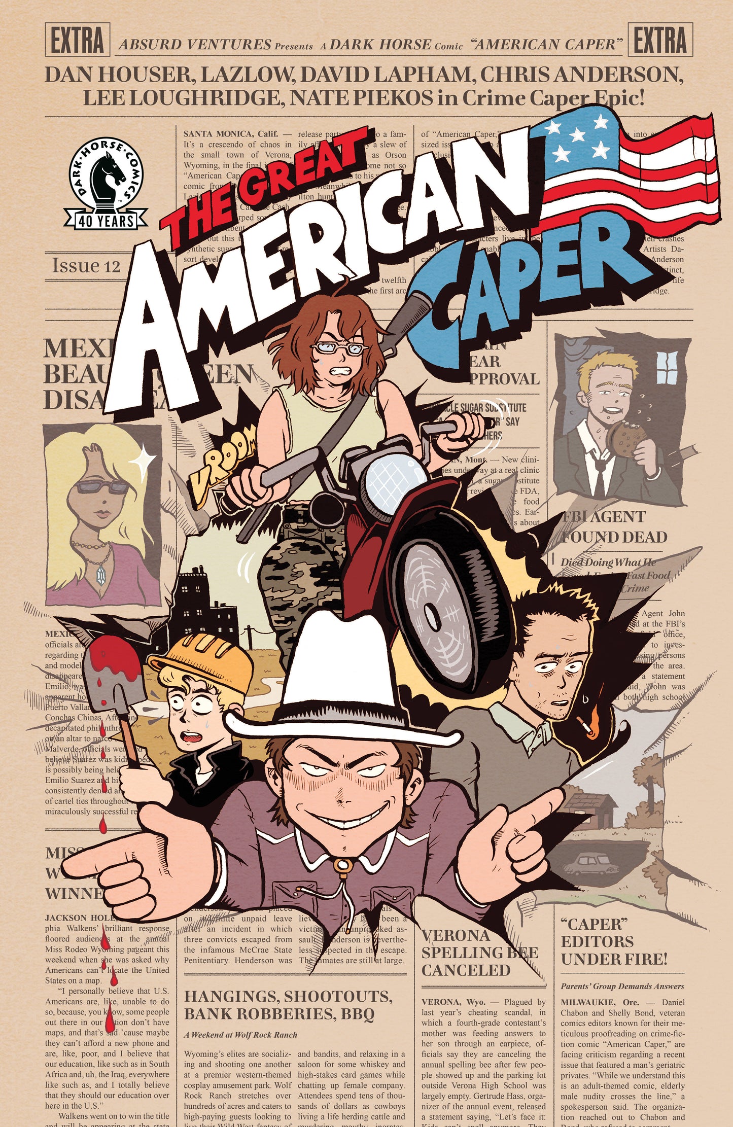 American Caper #12 ((CVR C) (Caroline Cash))