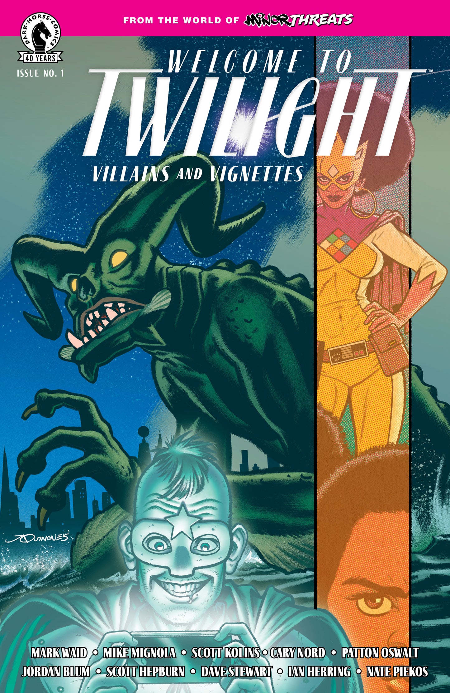 From the World of Minor Threats: Welcome to Twilight II #1 (Minor Threats: Welcome to Twilight: Villains and Vignettes #1 (CVR B) (Joe Quinones))