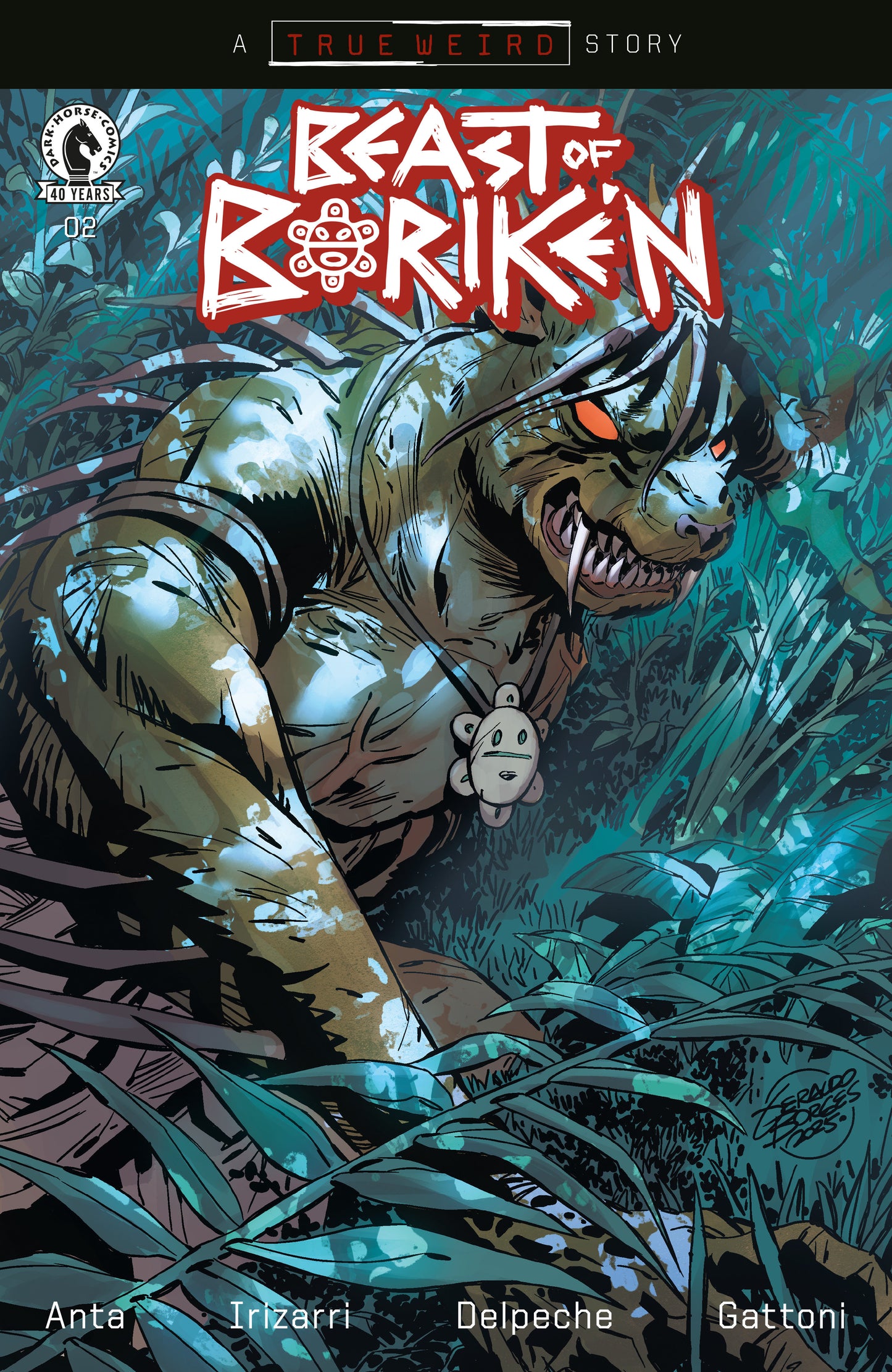 The Beast of Boriken #2 ((CVR B) (Geraldo Borges))