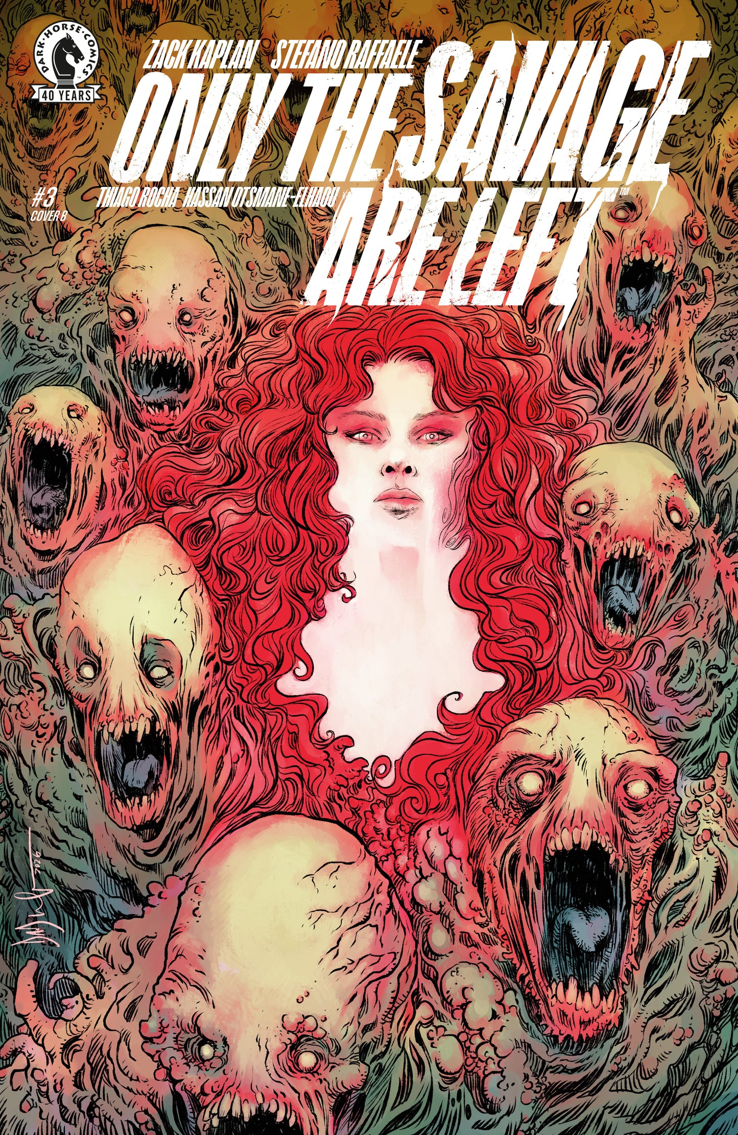 Only the Savage are Left #3 (Only the Savage Are Left #3 (CVR B) (Dave Wachter))