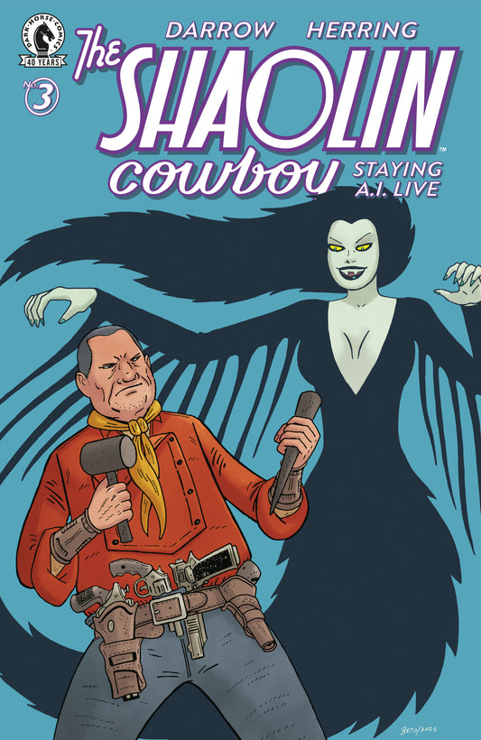 Shaolin Cowboy: Staying A.I.Live #3 ((CVR C) (Gilbert Hernandez))