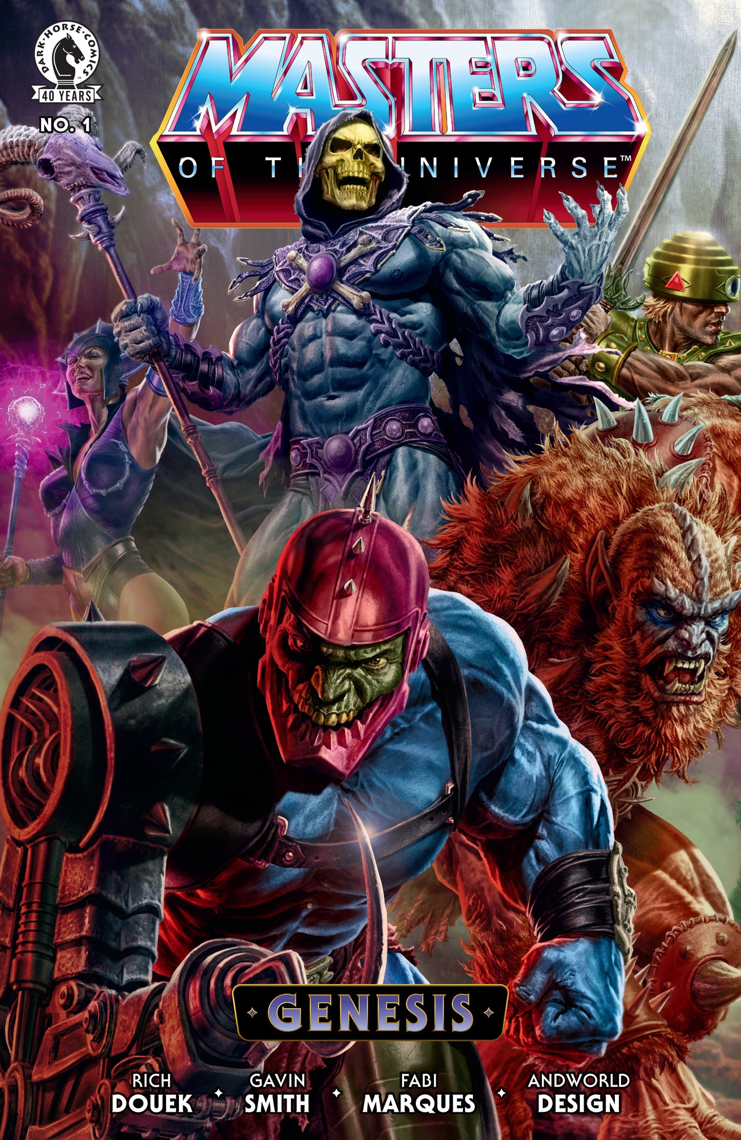 He-Man and the Masters of the Universe: Genesis #1 (Masters of the Universe: Genesis #1 (CVR B) (Lee Bermejo))
