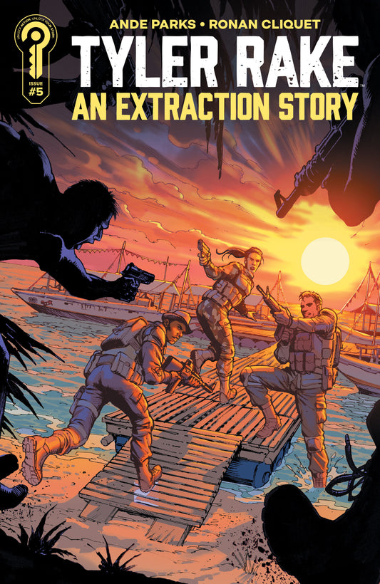 Extraction: Beginnings #5 (Tyler Rake: An Extraction Story #5 Cover B Marco Santucci)
