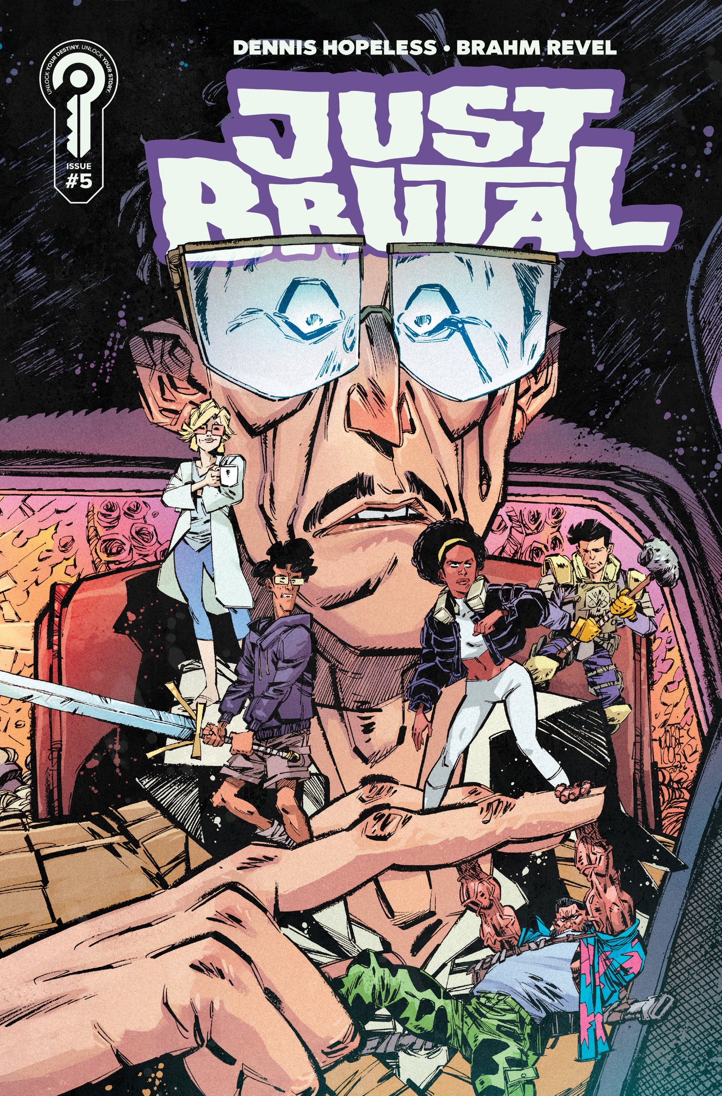 Just Brutal #5 (Cover B Jorge Corona)