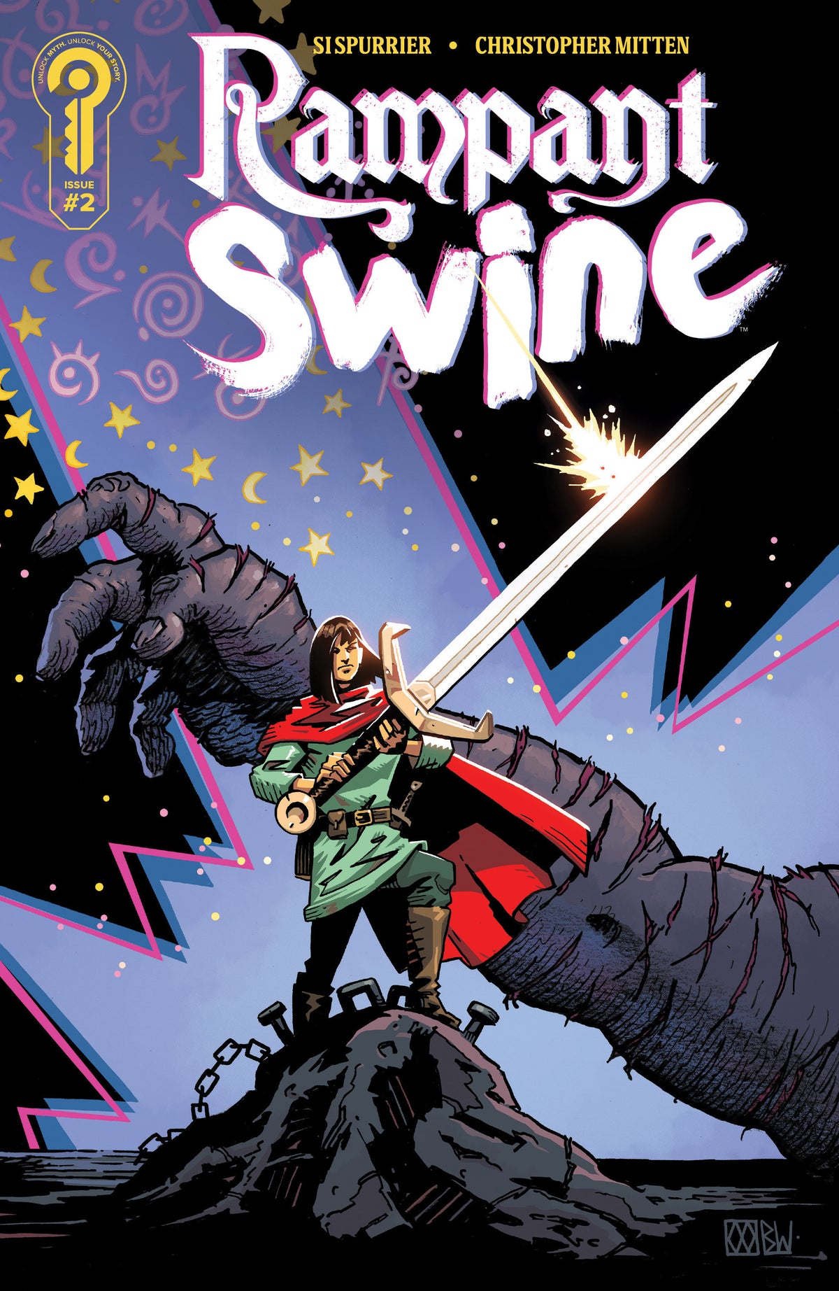 Rampant Swine #2 (Cover B Matt Wagner)