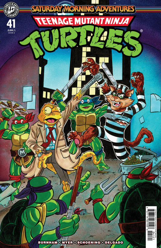 TMNT Saturday Morning Adventures II #41 (Teenage Mutant Ninja Turtles: Saturday Morning Adventures #41 Variant B (Lavigne))