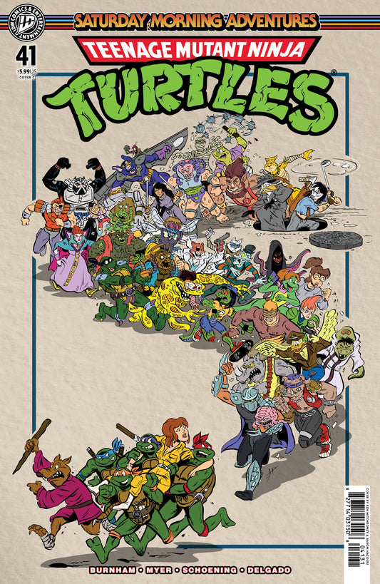 TMNT Saturday Morning Adventures II #41 (Teenage Mutant Ninja Turtles: Saturday Morning Adventures #41 Variant C (Mitchroney))