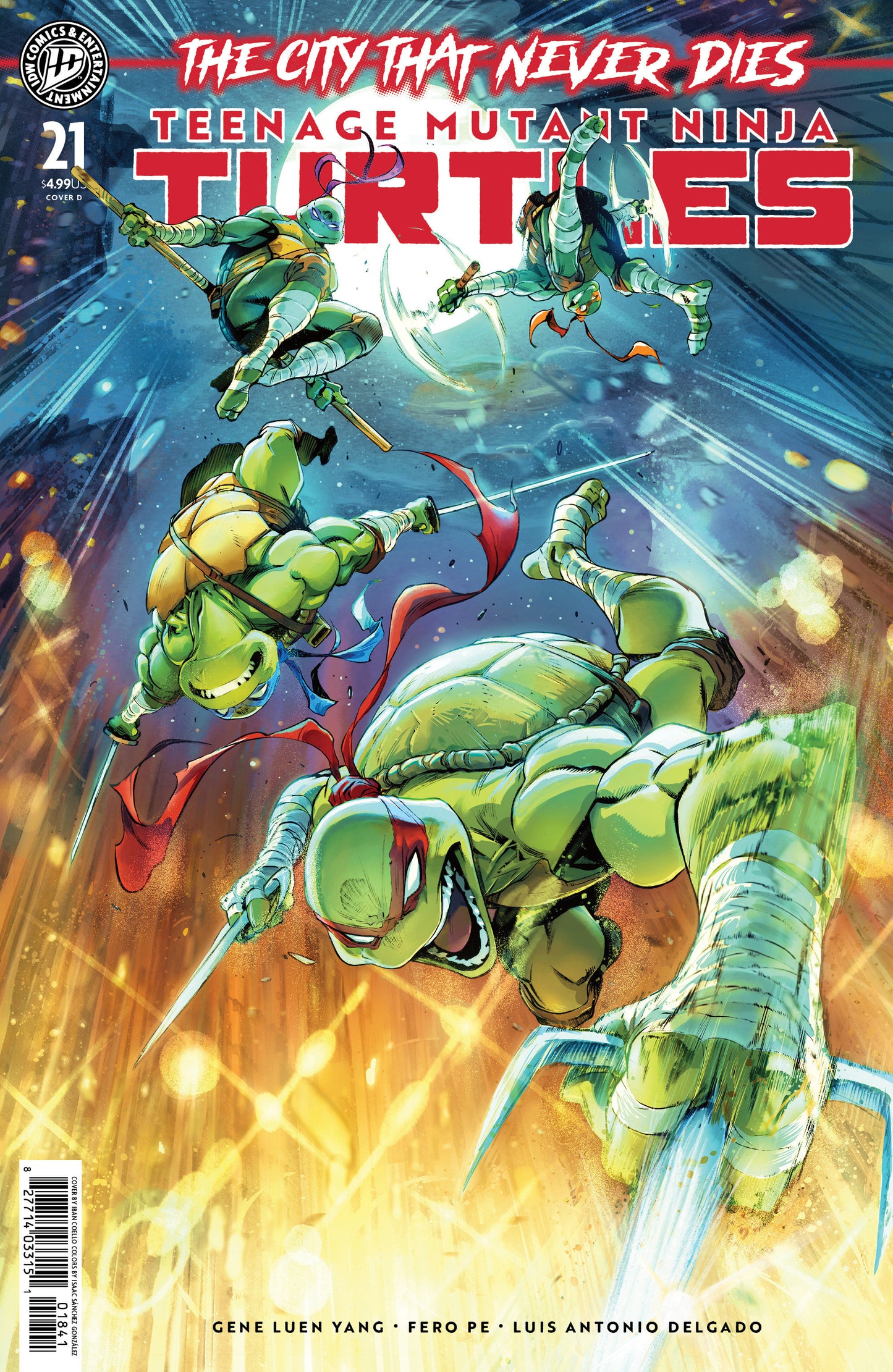 Teenage Mutant Ninja Turtles (2024) #21 (Teenage Mutant Ninja Turtles #21 Variant D (Coello))