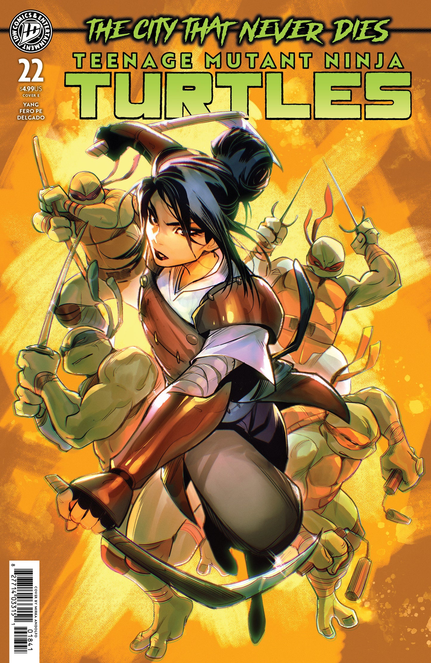 Teenage Mutant Ninja Turtles (2024) #22 (Teenage Mutant Ninja Turtles #22 Variant E (Andolfo))