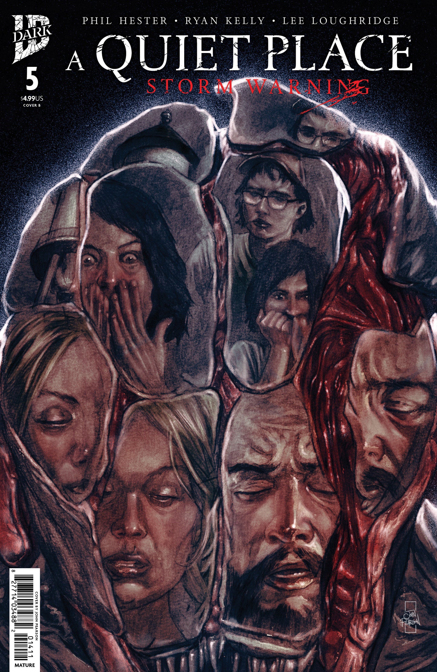 A Quiet Place #5 (A Quiet Place: Storm Warning #5 Variant B (Pearson))