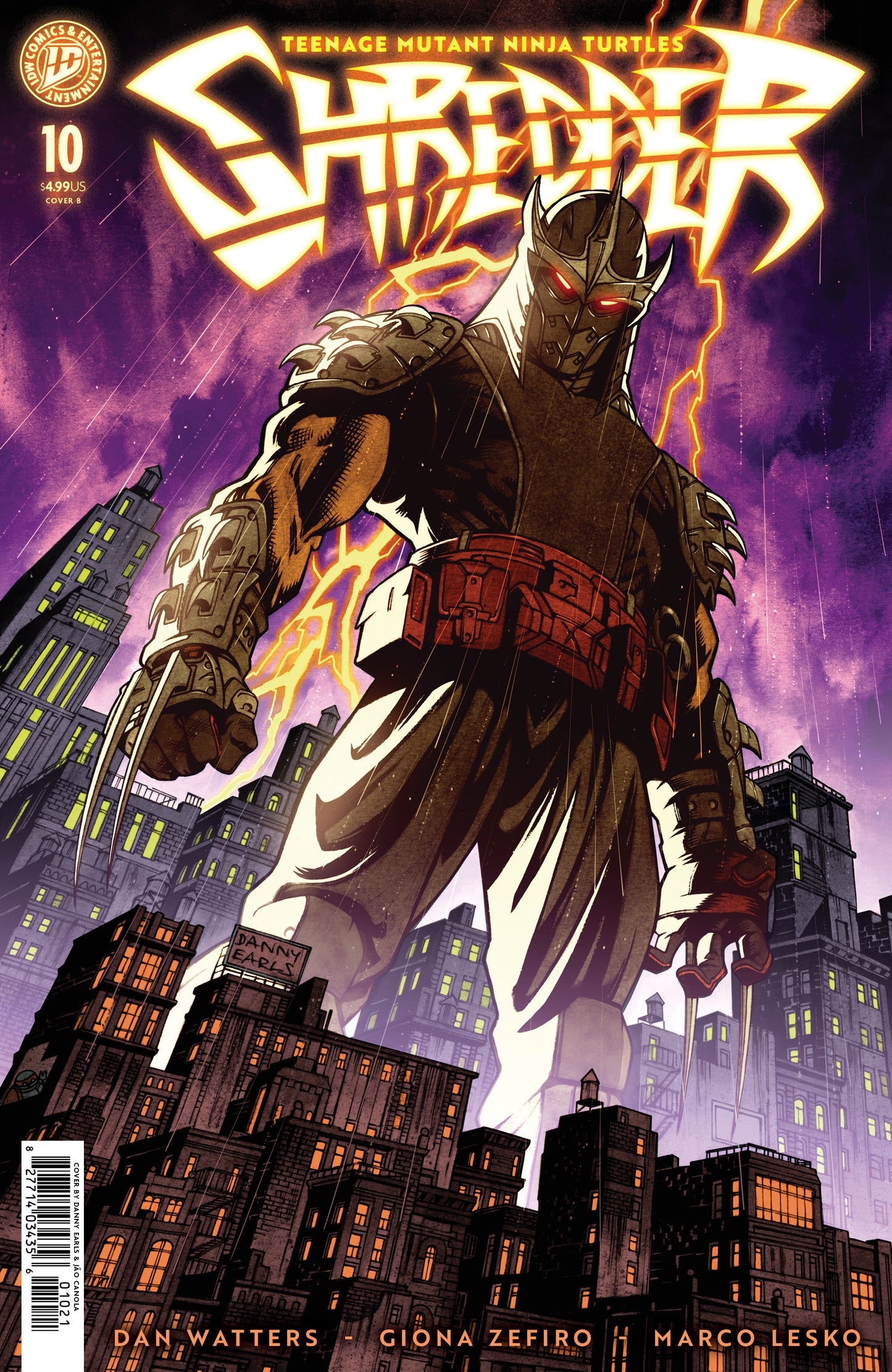 Teenage Mutant Ninja Turtles: Shredder #10 (Variant B (Earls))