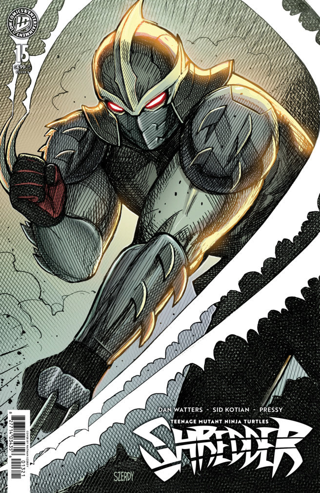 Teenage Mutant Ninja Turtles: Shredder #15 (Variant B (Szerdy))