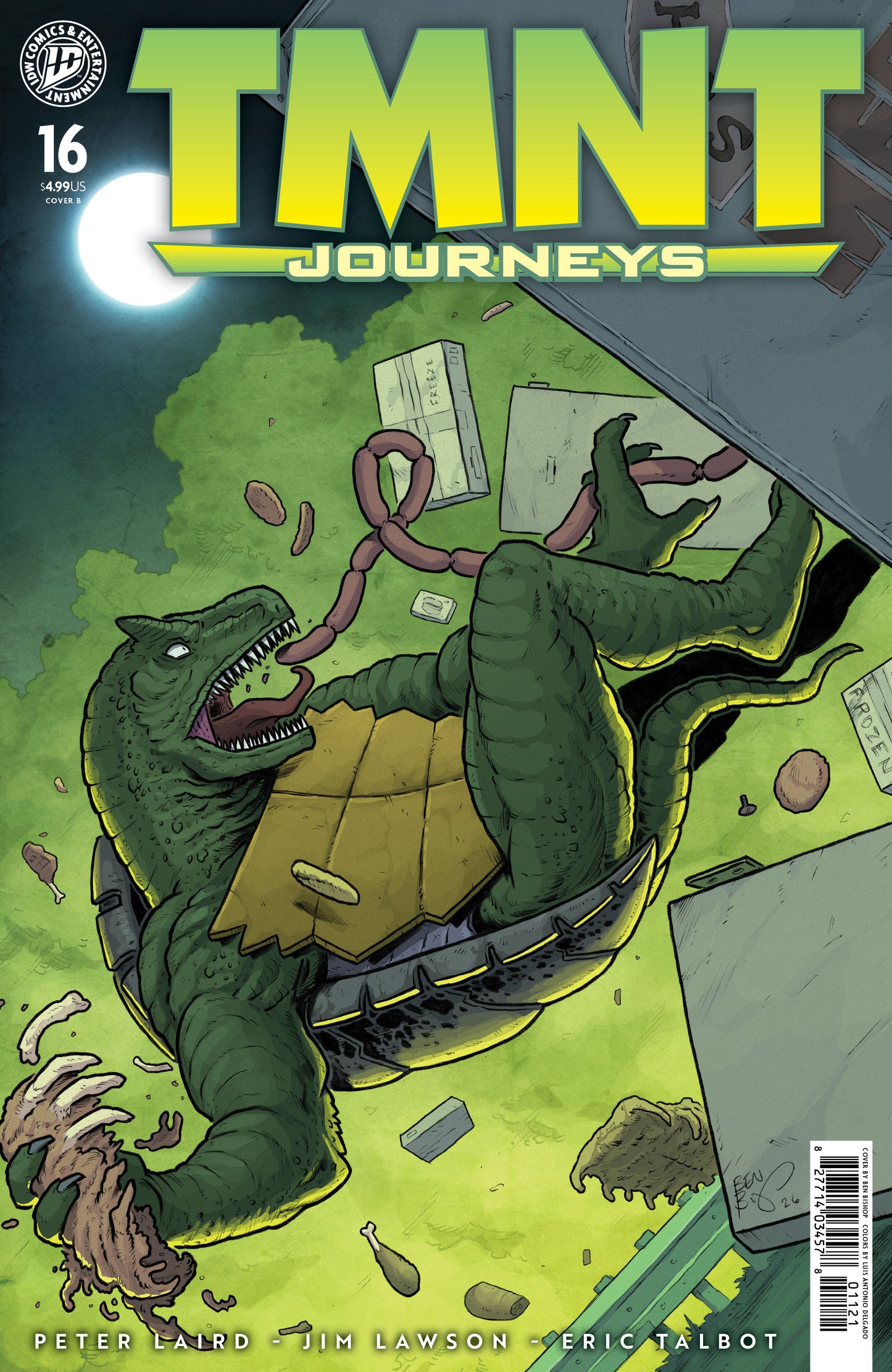 Teenage Mutant Ninja Turtles: Journeys #16 (TMNT: Journeys #16 Variant B (Bishop))