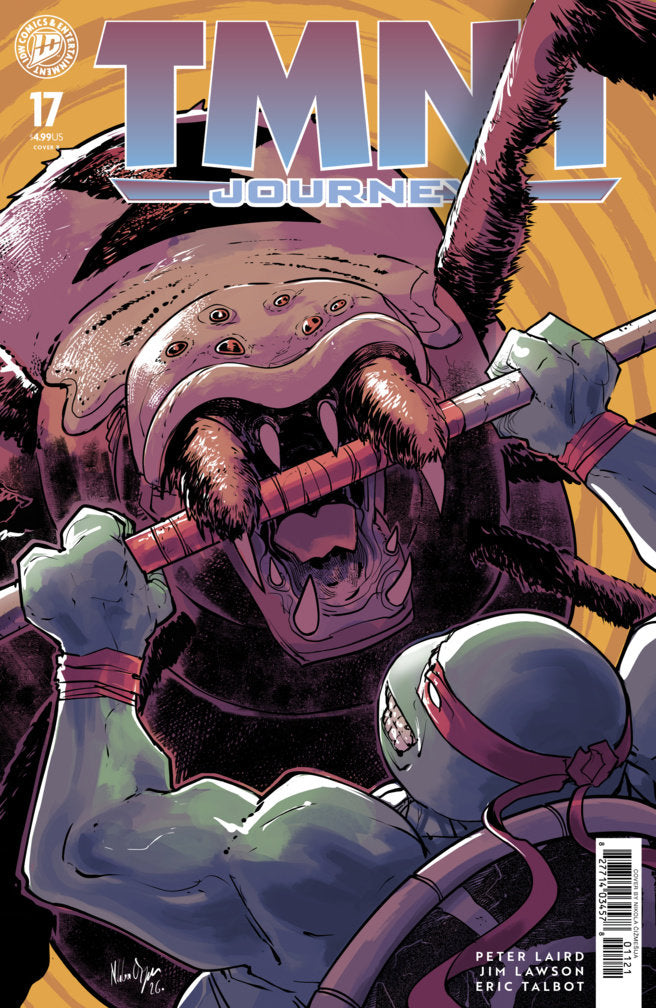 Teenage Mutant Ninja Turtles: Journeys #17 (TMNT: Journeys #17 Variant B (Cizmesija))