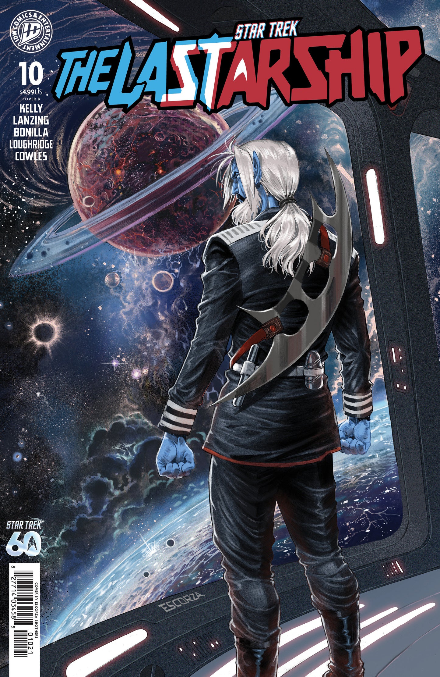 Star Trek: The Last Starship #10 (Variant B (Escorza Brothers))