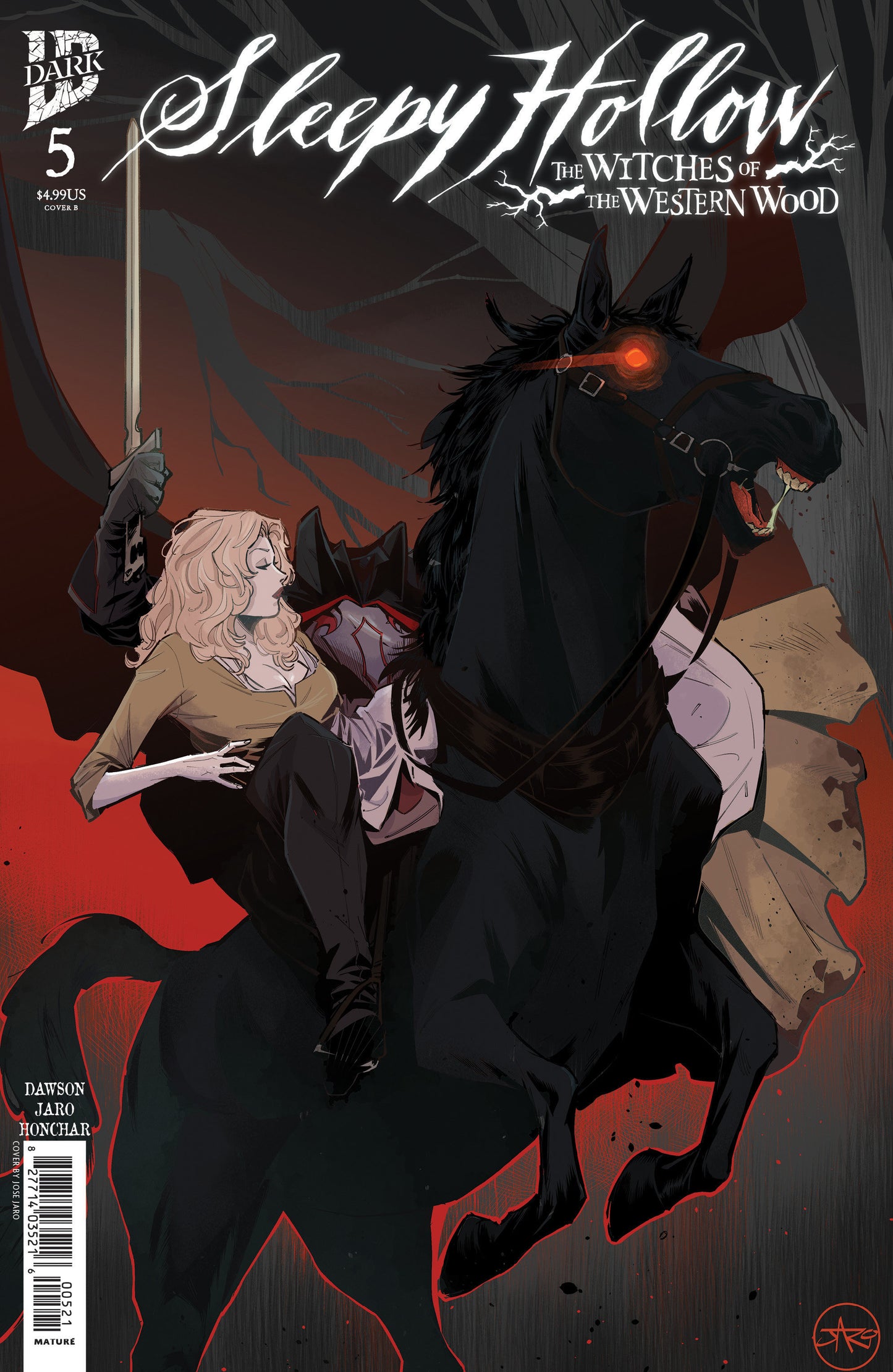 Sleepy Hollow: The Witches of the Western Wood #5 (Variant B (Jaro))