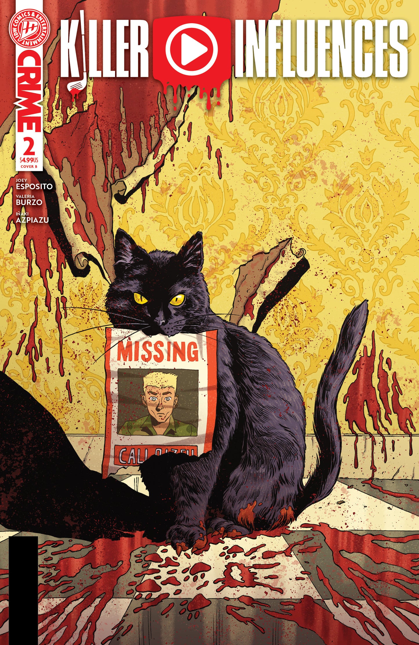 Killer Influences #2 (Variant B (Burzo))