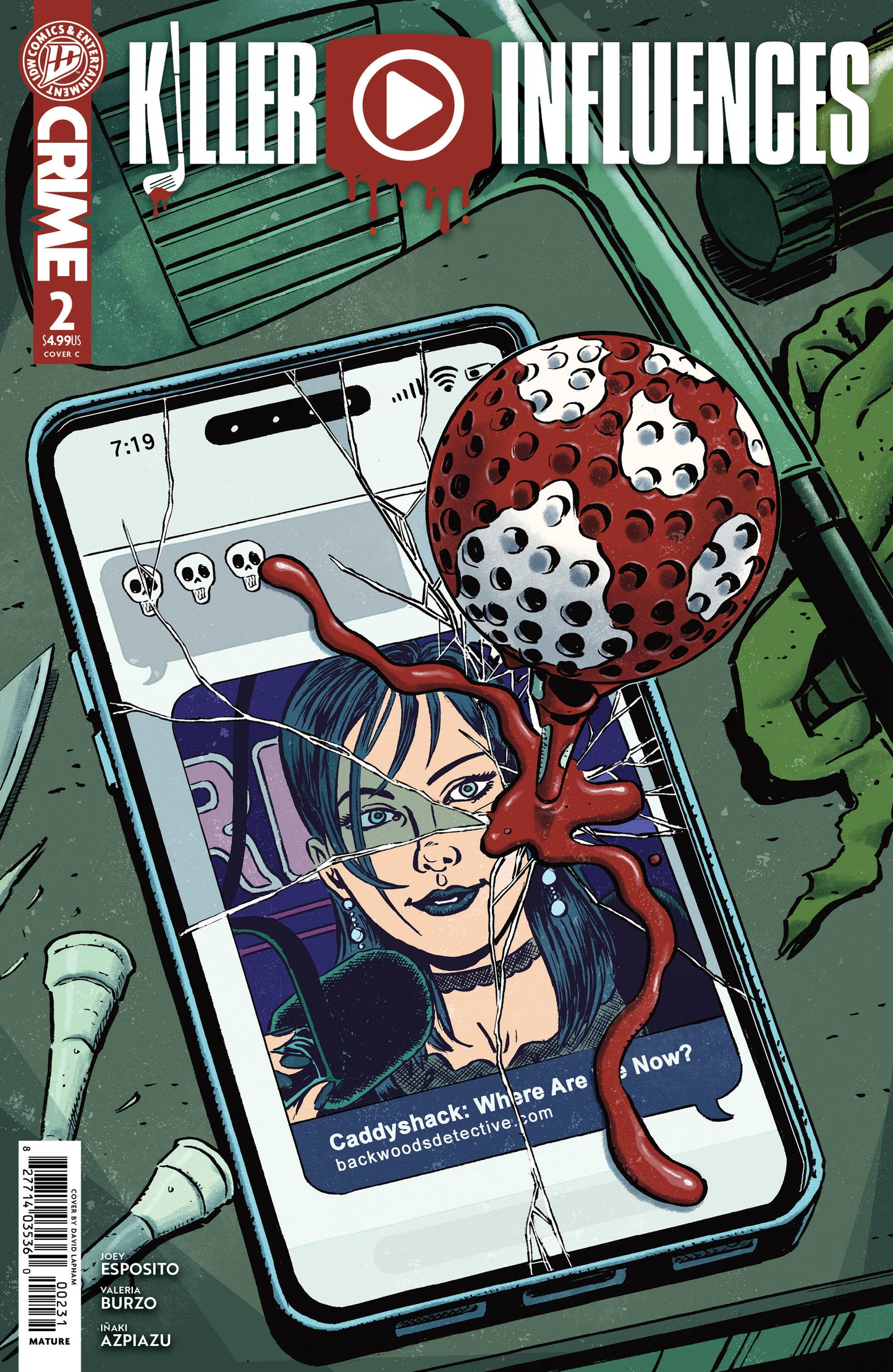 Killer Influences #2 (Variant C (Lapham))