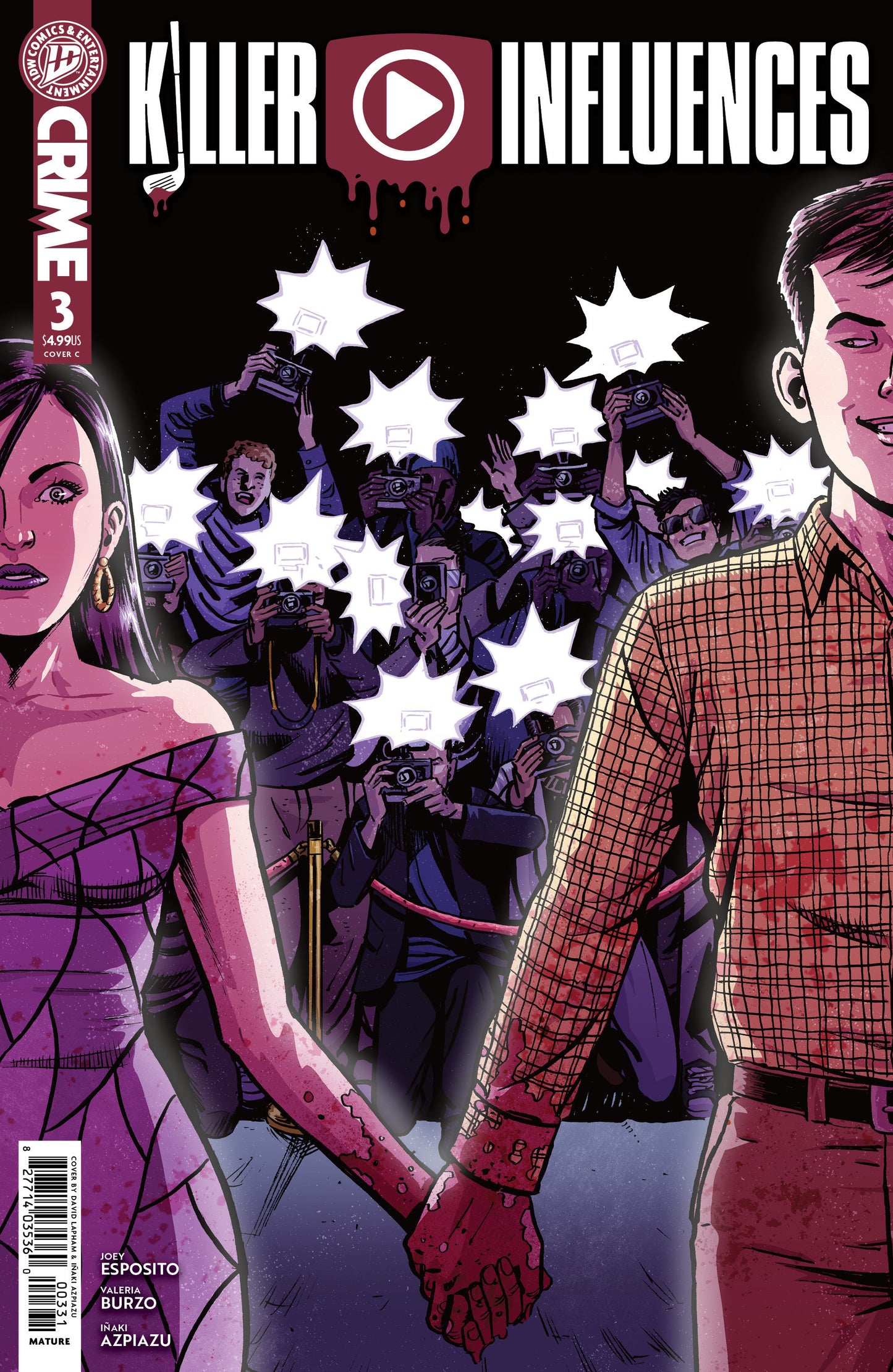 Killer Influences #3 (Variant C (Lapham))
