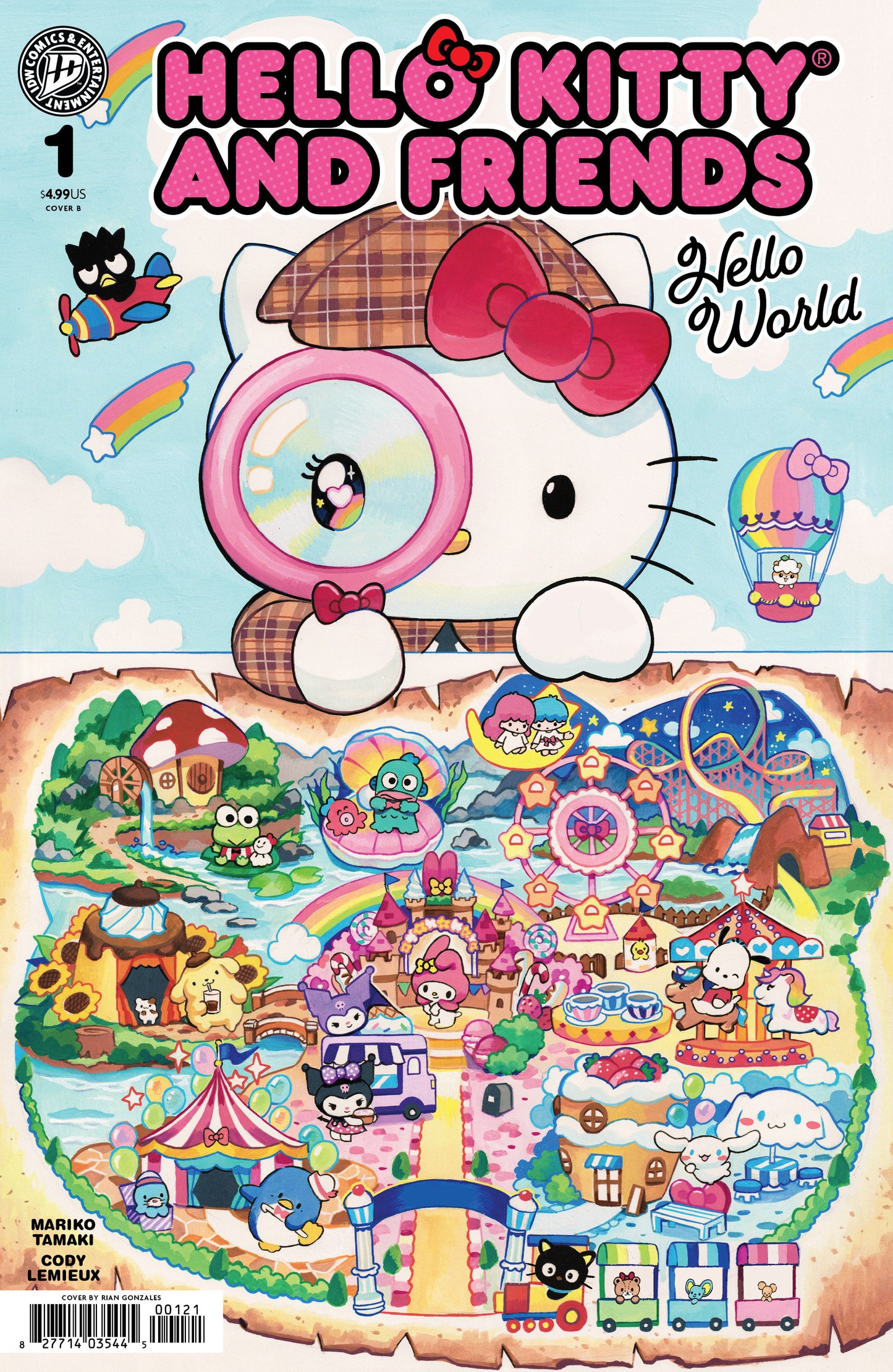 Hello Kitty: Hello World! #1 (Hello Kitty and Friends: Hello World! #1 Variant B (Gonzales))