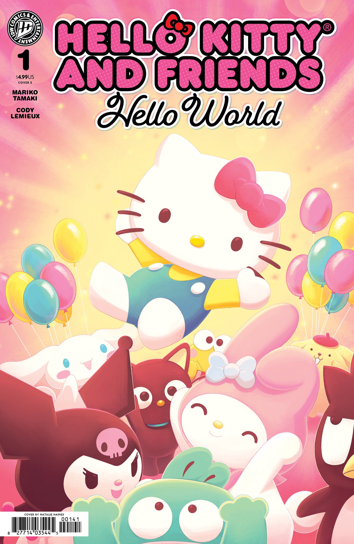 Hello Kitty: Hello World! #1 (Hello Kitty and Friends: Hello World! #1 Variant E (Haines))