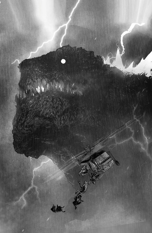 The Horror of Godzilla [Kai-Sei Era] #2 (Variant RI (10) (Jones B&W Full Art))