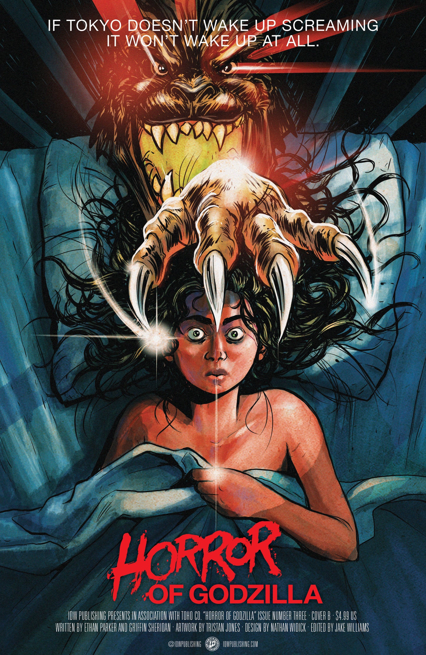 The Horror of Godzilla [Kai-Sei Era] #3 (Variant B (Tunica Movie Homage Cover))