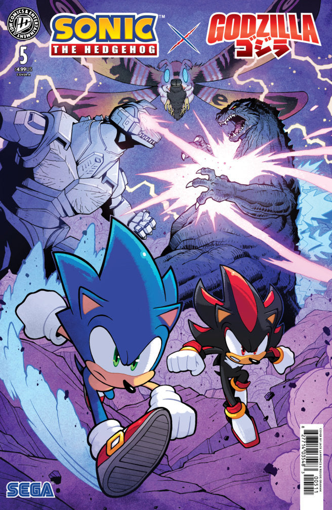 Sonic the Hedgehog x Godzilla #5