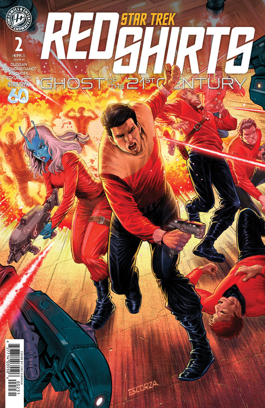 Star Trek: Red Shirts II #2 (Star Trek: Red Shirts--Ghost of the 21st Century #2 Variant RI (10) (Escorza Brothers))