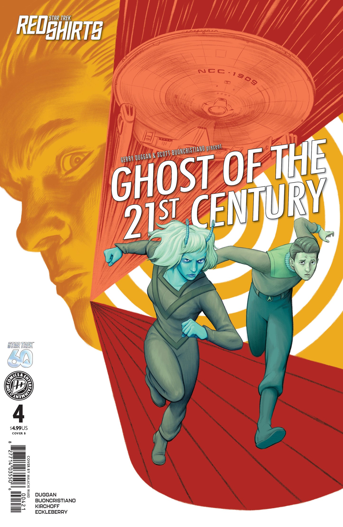 Star Trek: Red Shirts II #4 (Star Trek: Red Shirts--Ghost of the 21st Century #4 Variant B (Ward))