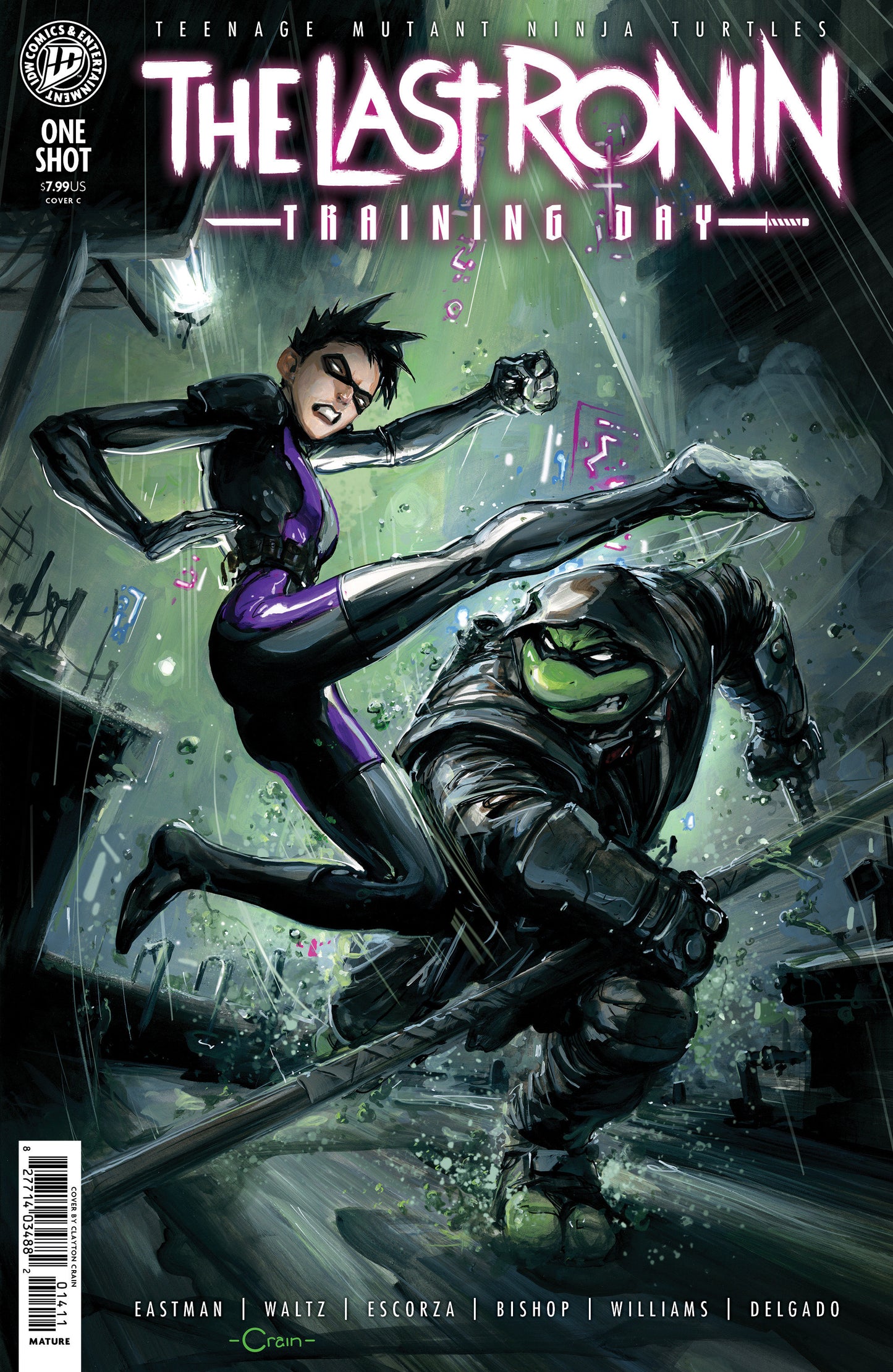 Teenage Mutant Ninja Turtles: The Last Ronin--Training Day Variant C (Crain) (Teenage Mutant Ninja Turtles: The Last Ronin--Training Day Variant C (Crain))