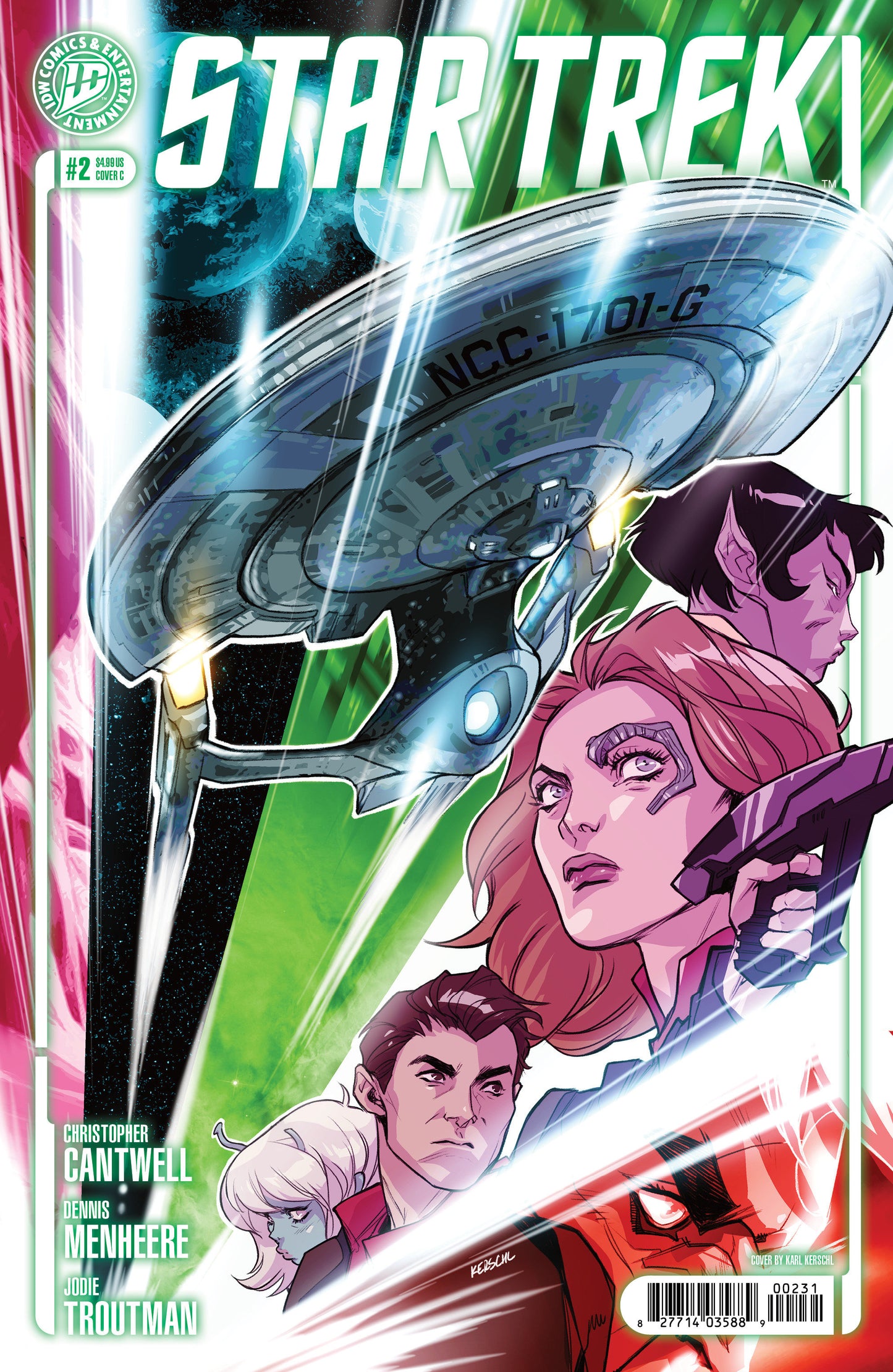 Star Trek (2026) #2 (Variant C (Kerschl))