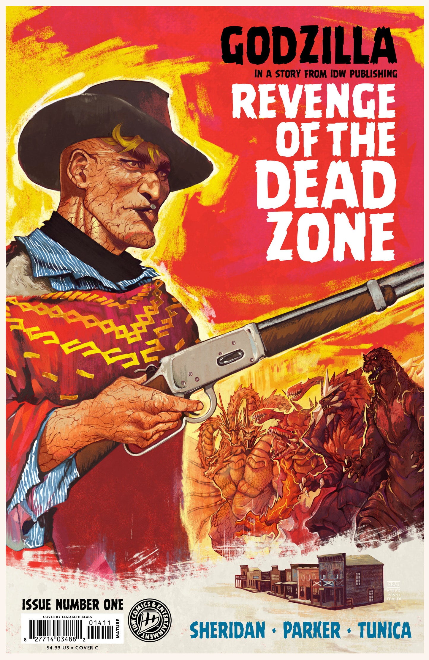 Godzilla: Revenge of the Deadzone [Kai-Sei Era] #1 (Variant C (Beals Movie Homage Cover))