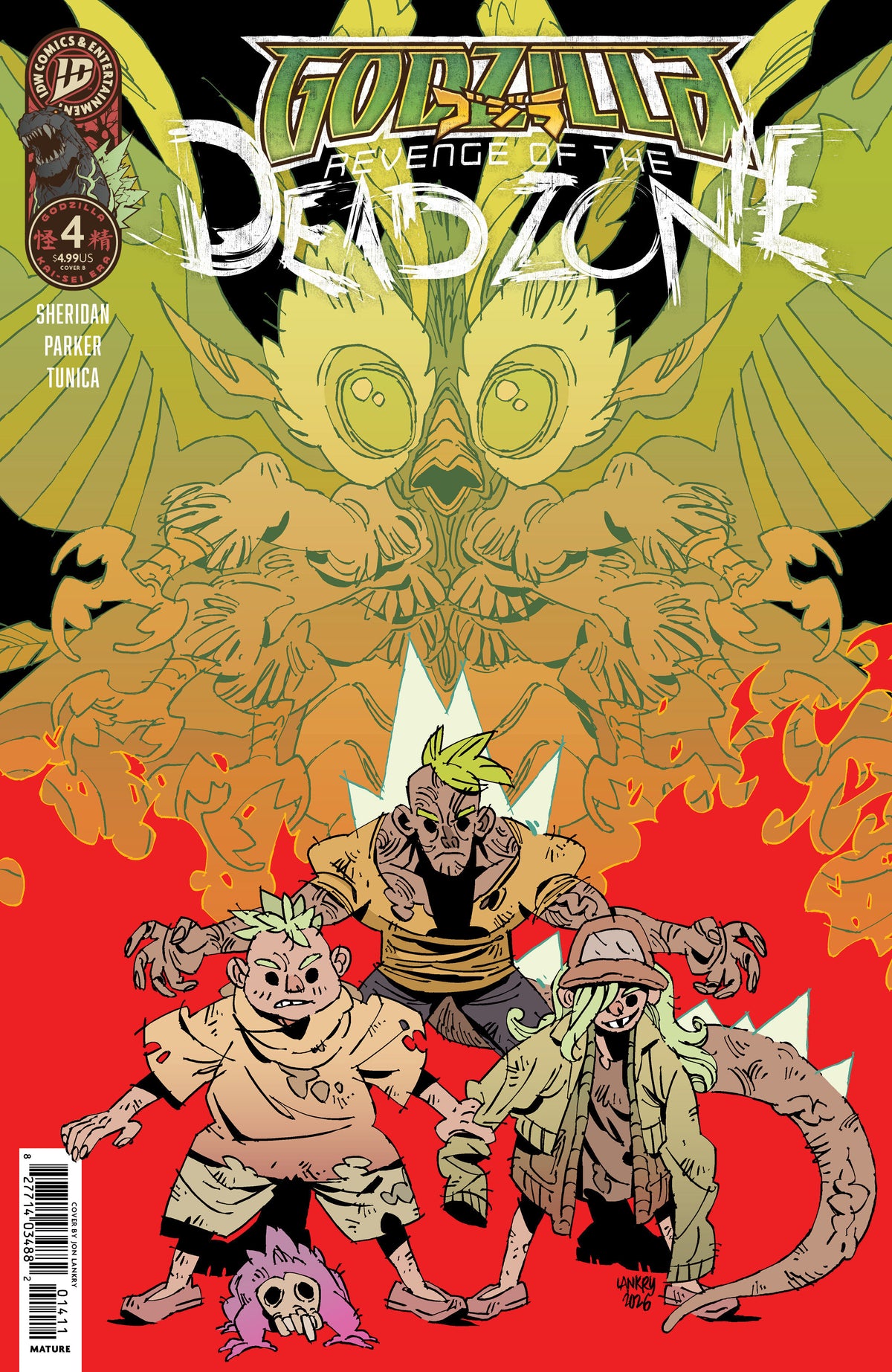 Godzilla: Revenge of the Deadzone [Kai-Sei Era] #4 (Variant B (Lankry))