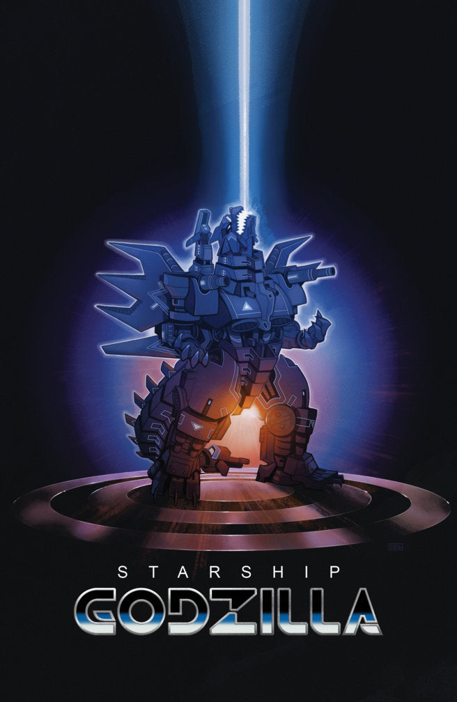 Starship Godzilla: Invasion X [Kai-Sei Era] #4 (Variant B (Beals Movie Homage Cover))