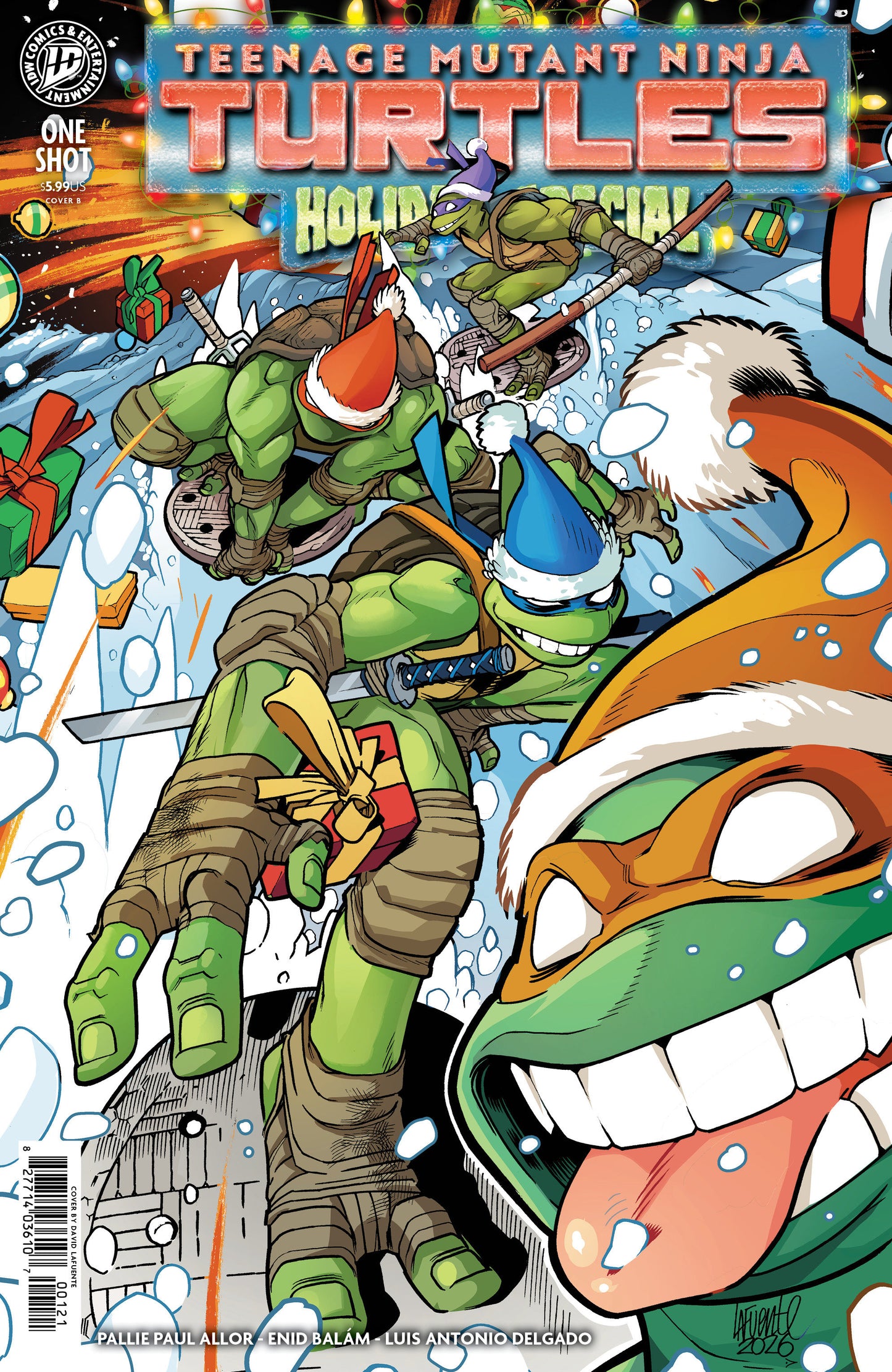 Teenage Mutant Ninja Turtles: Holiday Special Variant B (Lafuente) (Teenage Mutant Ninja Turtles: Holiday Special Variant B (Lafuente))