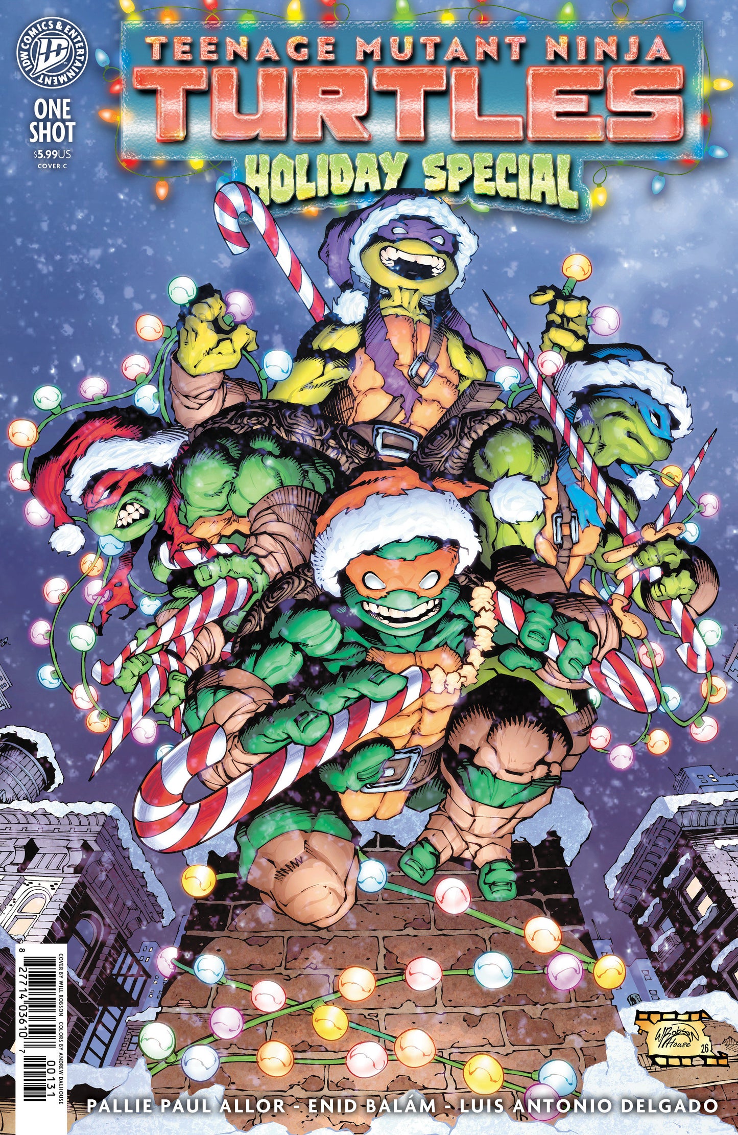 Teenage Mutant Ninja Turtles: Holiday Special Variant C (Robson) (Teenage Mutant Ninja Turtles: Holiday Special Variant C (Robson))