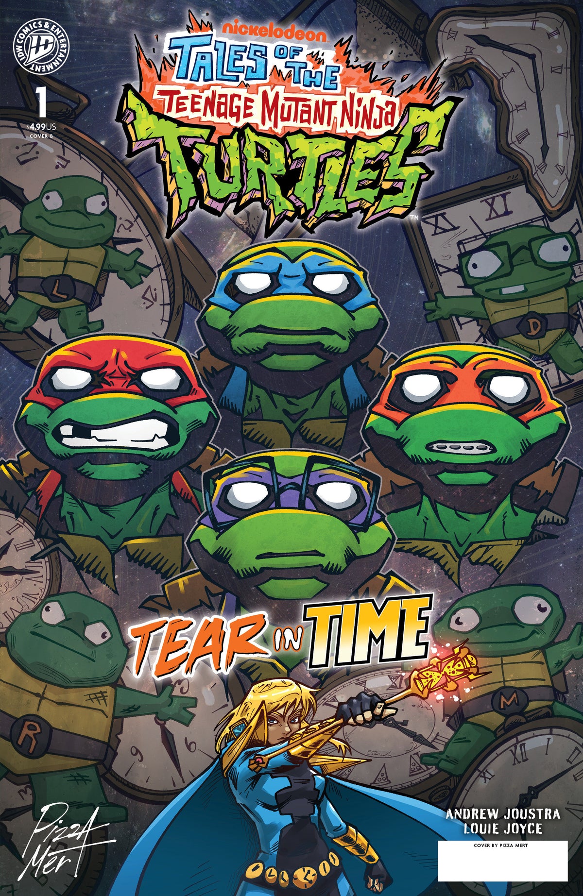 Tales of the Teenage Mutant Ninja Turtles II #1 (Tales of the Teenage Mutant Ninja Turtles: Tear in Time #1 Variant B (Pizza Mert))