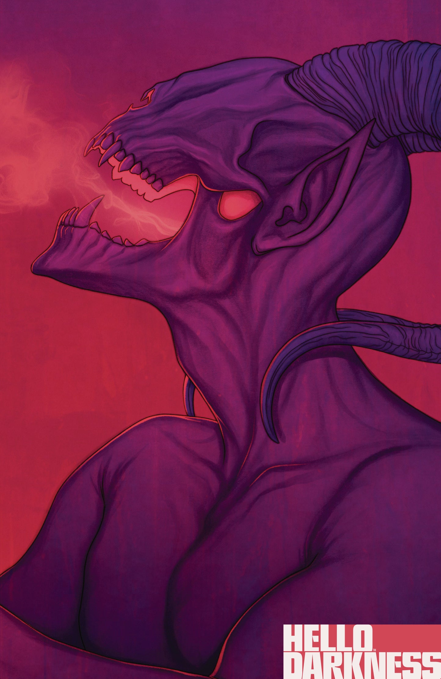 Hello Darkness #25 (C Connecting Variant B (Dressed, Frison))