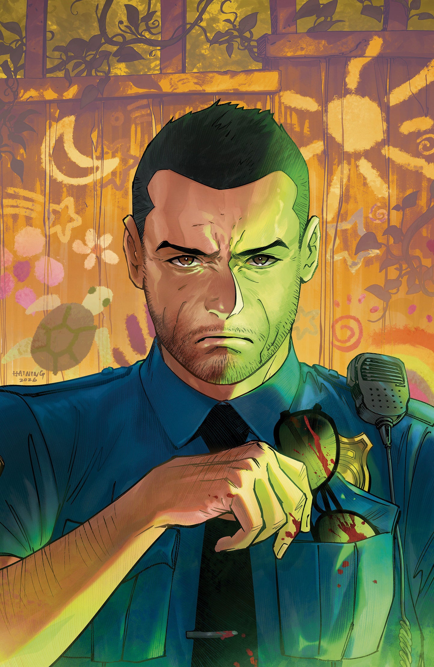 Neighborhood Watch #4 (D Unlimited Variant (Full Art, Haining))