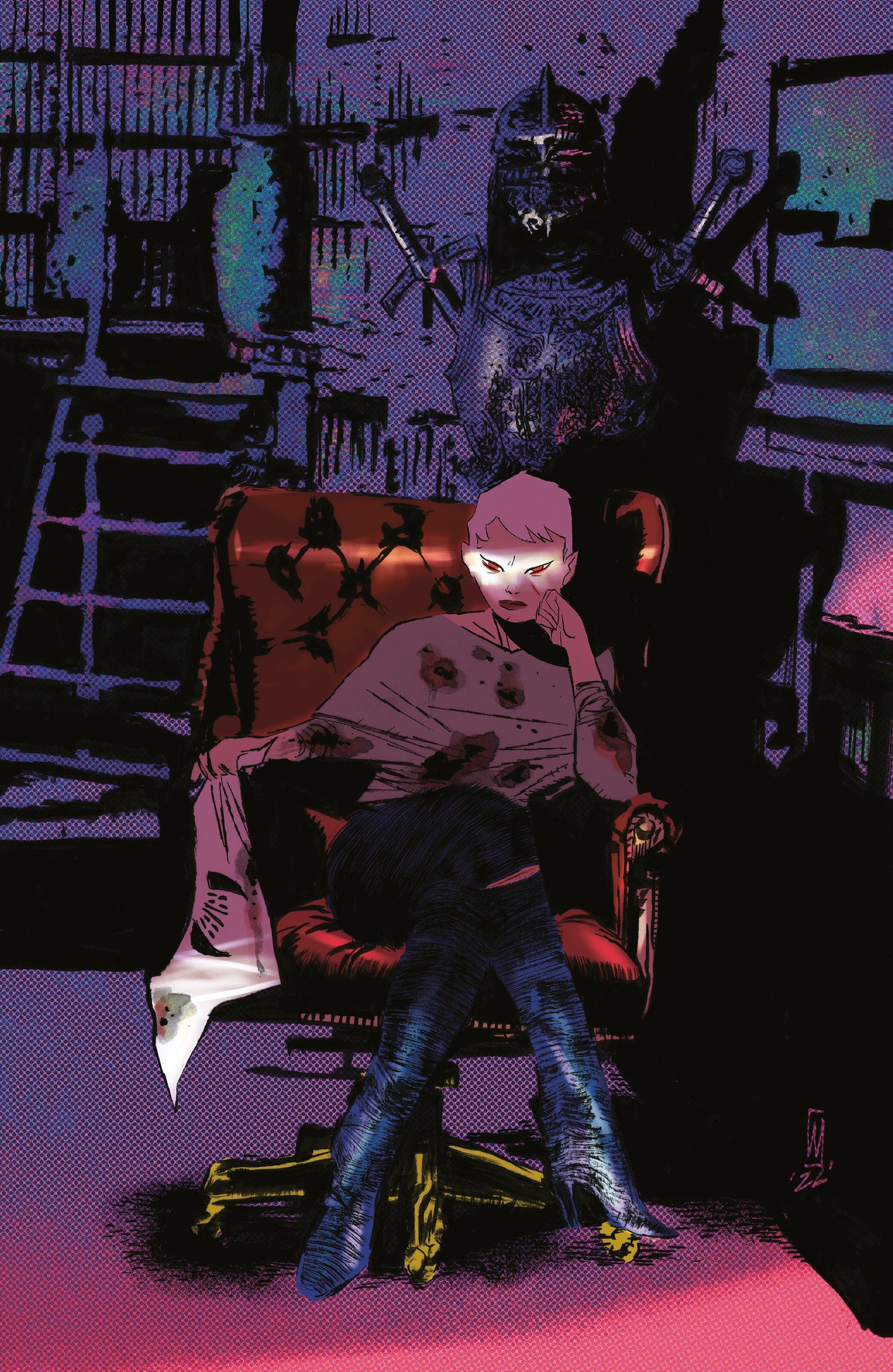 FALL OF THE HOUSE OF SLAUGHTER #4 (Fall of the House of Slaughter #4 B Main (Full Art, Dell'Edera))