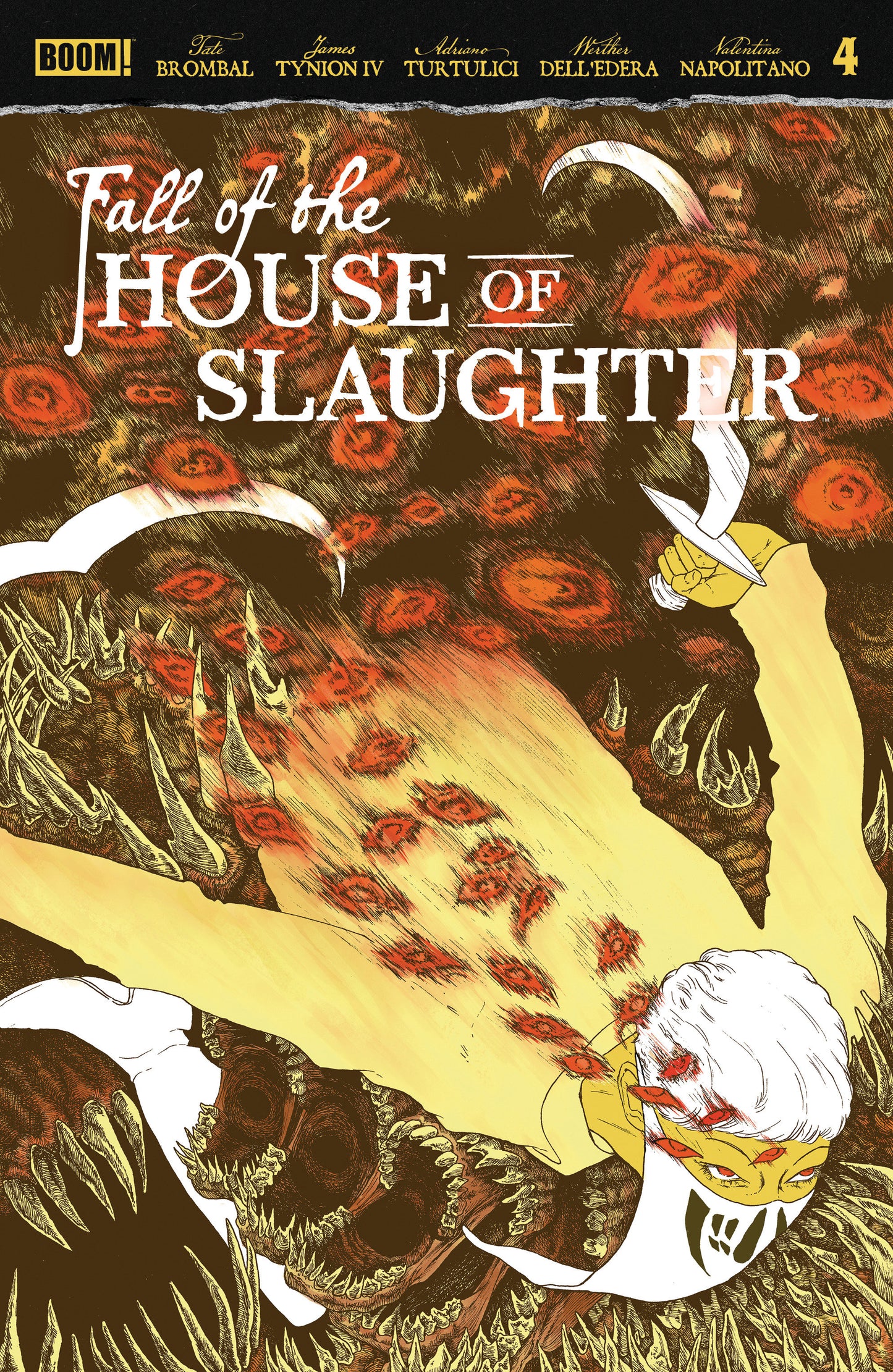 FALL OF THE HOUSE OF SLAUGHTER #4 (Fall of the House of Slaughter #4 C Variant (Full Art, Cha))