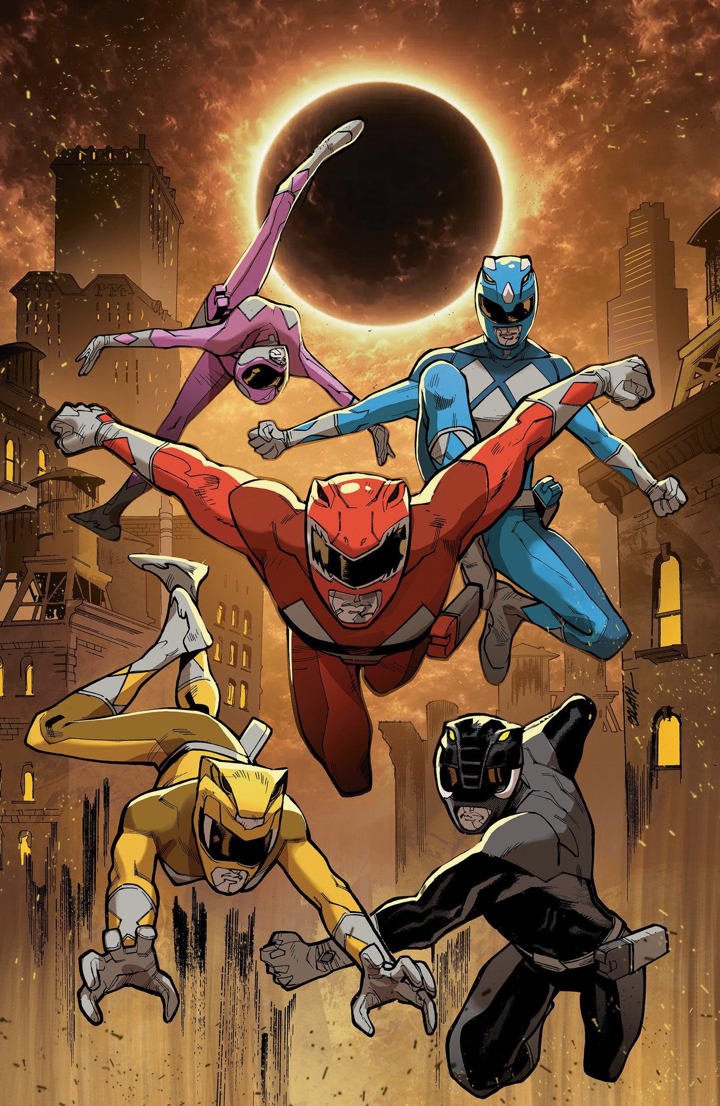 MIGHTY MORPHIN POWER RANGERS 2026 #2 (Mighty Morphin Power Rangers (2026) #2 E Foil Variant (Full Art, Foil, Balám))