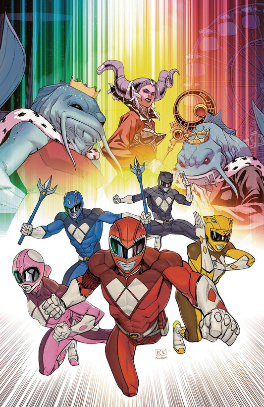 MIGHTY MORPHIN POWER RANGERS 2026 #4 (Mighty Morphin Power Rangers (2026) #4 F 1:10 INCV Foil Variant (Full Art, Foil, Sevy))