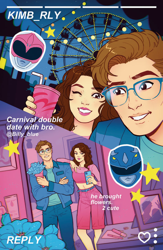 MIGHTY MORPHIN POWER RANGERS 2026 #4 (Mighty Morphin Power Rangers (2026) #4 G 1:20 INCV Variant (Full Art, Ganucheau))