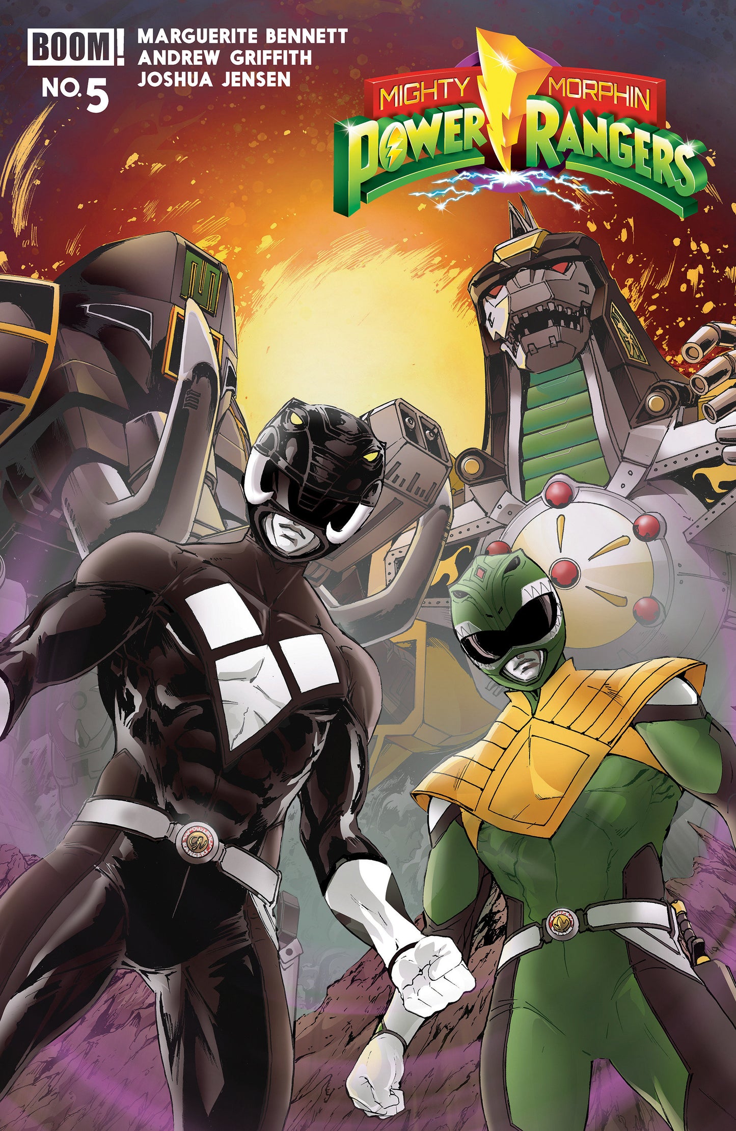 MIGHTY MORPHIN POWER RANGERS 2026 #5 (Mighty Morphin Power Rangers (2026) #5 B Variant (Dressed, Griffith))