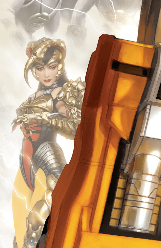Mighty Morphin Power Rangers (2026) #7 (C Megazord Card Stock Connecting Variant (Full Art, Mercado))